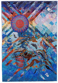 Sunset Sea II quilt